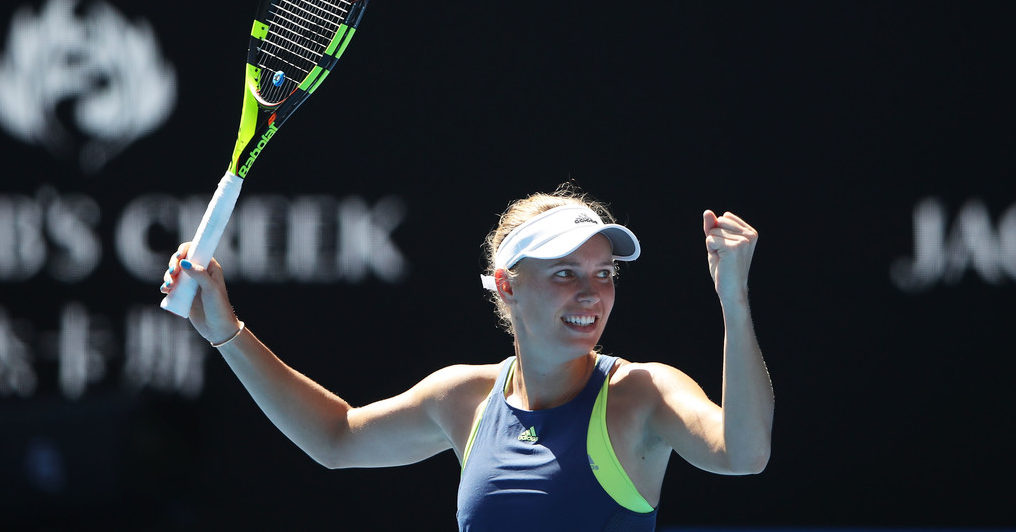Wozniacki contra Halep, final en Australia entre las dos mejores