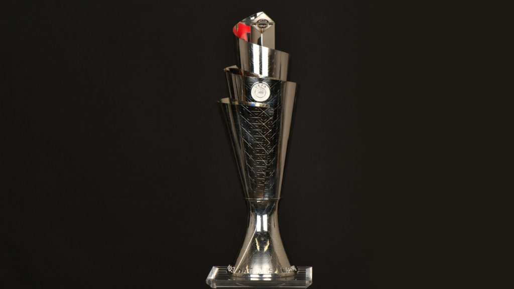 Develado trofeo y grupos de la nueva Liga de Naciones de la UEFA