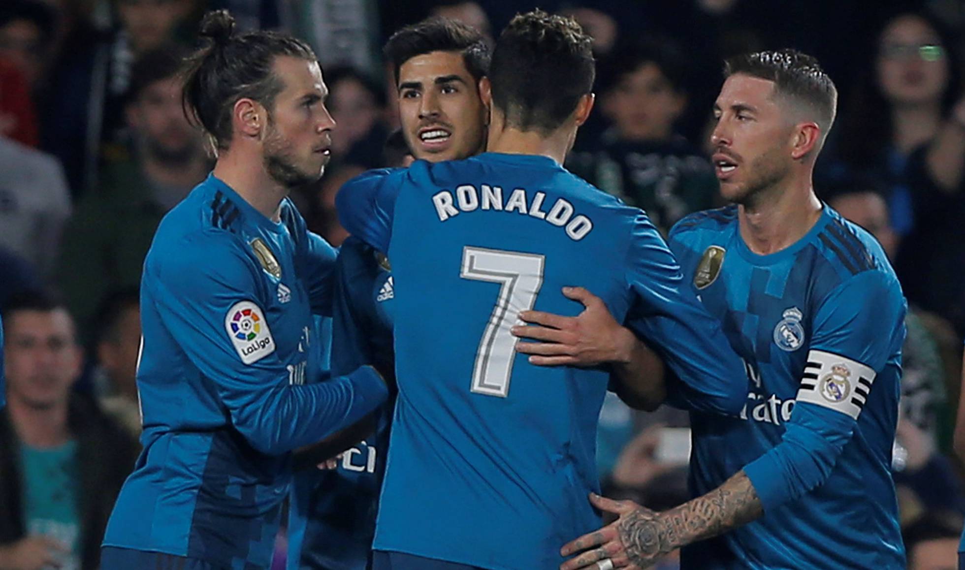 Real Madrid saca su clase en el Villamarín y golea al Betis