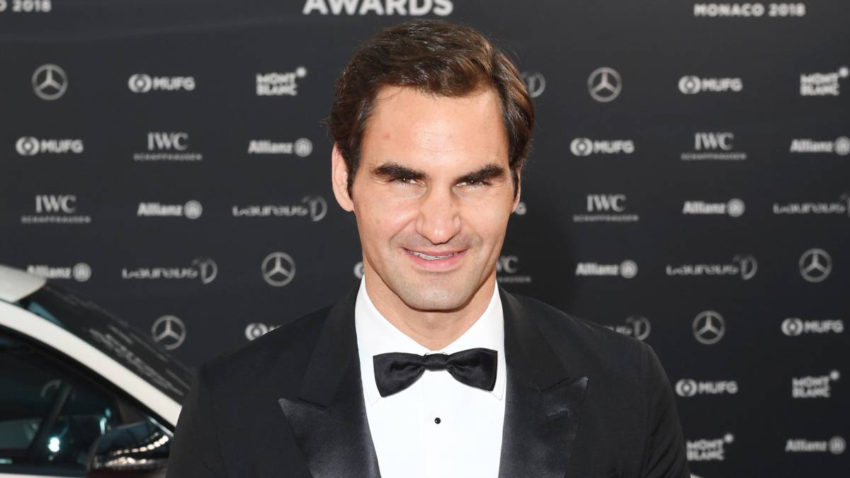 Roger Federer, gran ganador de los premios Laureus 2018