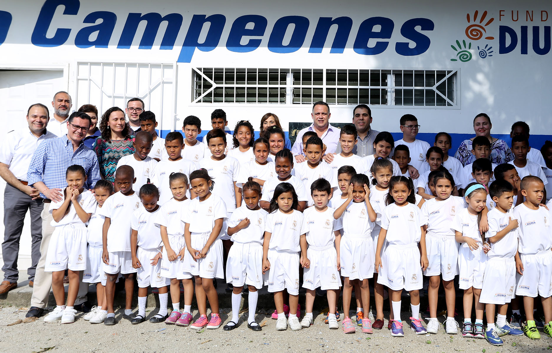 Inició "Formando Campeones", programa patrocinado por fundación Real Madrid