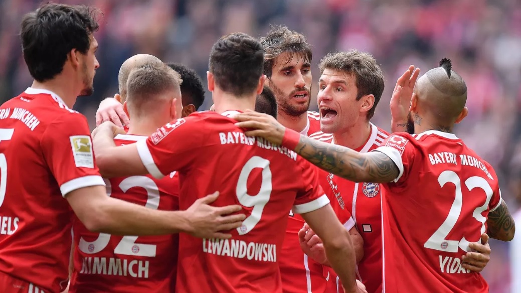 Bayern deja casi sentenciado al histórico SV Hamburgo
