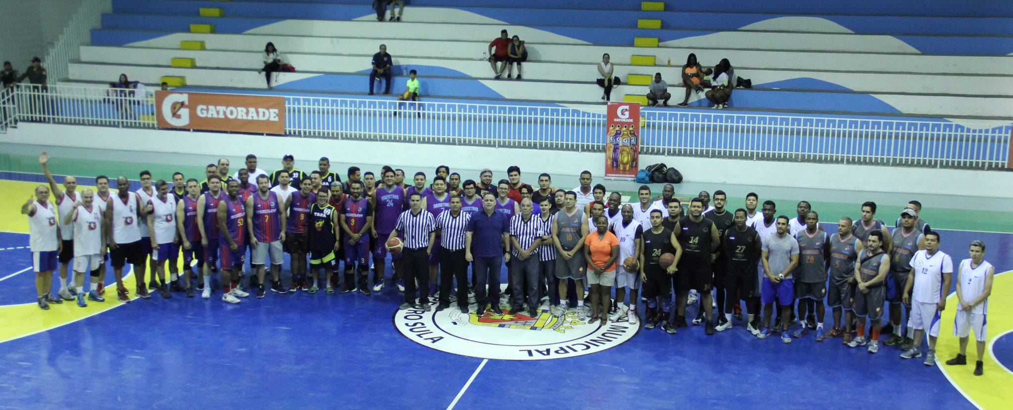 Se dio inicio a la Liga Municipal de Baloncesto de San Pedro Sula