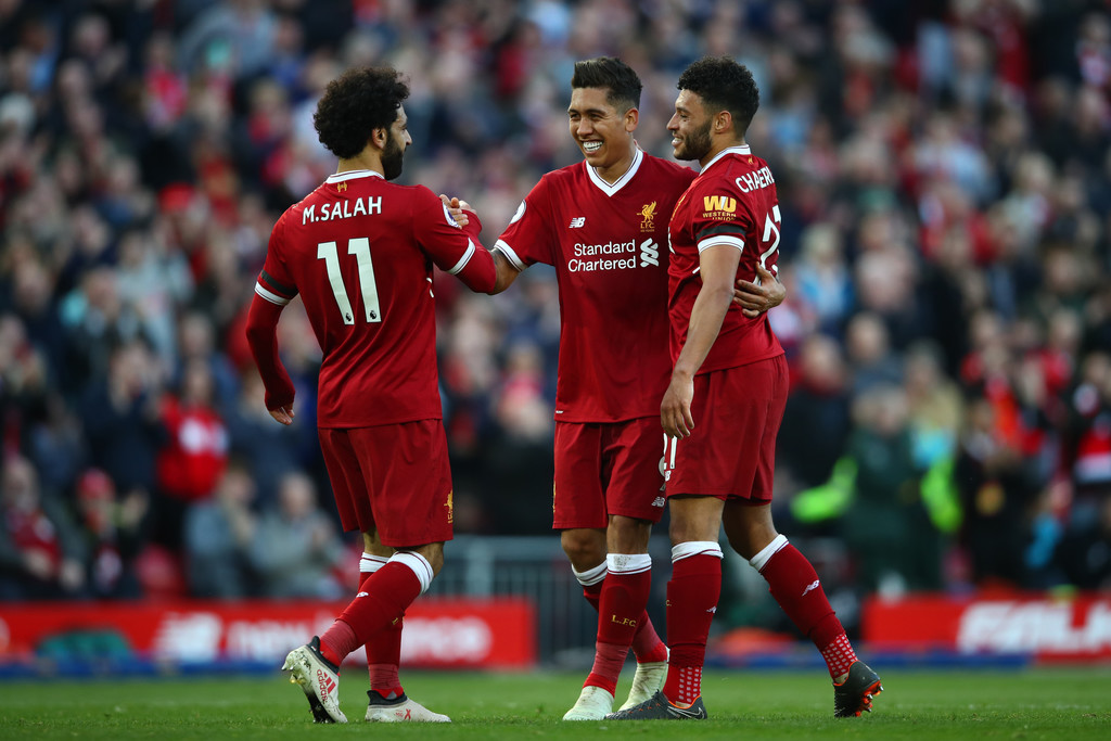 Liverpool con goles de Salah, Firmino y Mané derrotan al Bournemouth