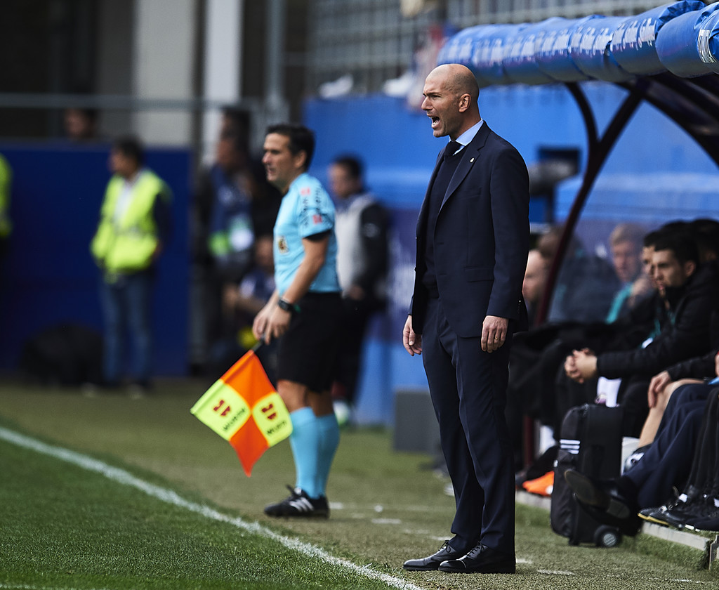 Zinedine Zidane: "tenemos que hacer un gran partido mañana"