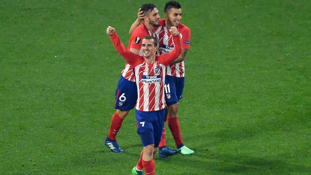Griezmann le da al Atlético de Madrid la UEFA Europa League