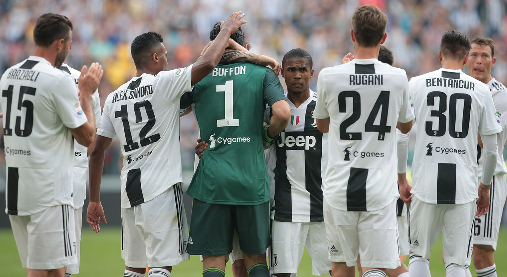 La Juventus triunfa en la despedida de Gigi Buffon
