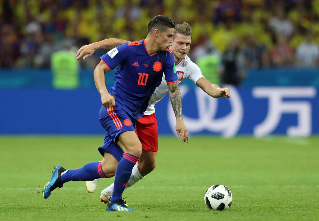 Colombia golea a Polonia y respira mas tranquila de cara a Senegal
