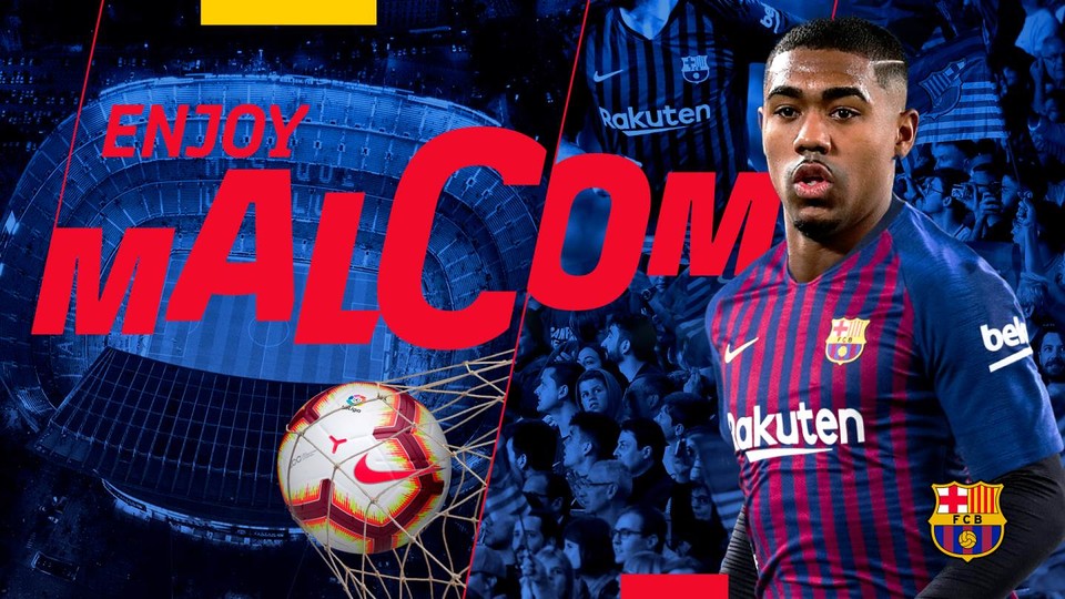 Oficial: Malcom deja la Roma y aterriza en el FC Barcelona