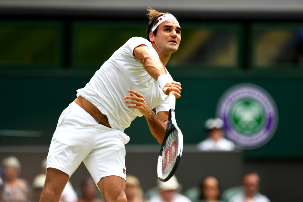 Roger Federer supera a Mannarino y accede a cuartos de Wimbledon