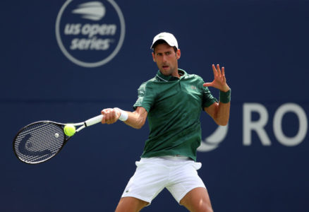 Novak Djokovic clasificó a Octavos de Final del Masters 1000 del Toronto. Foto Getty