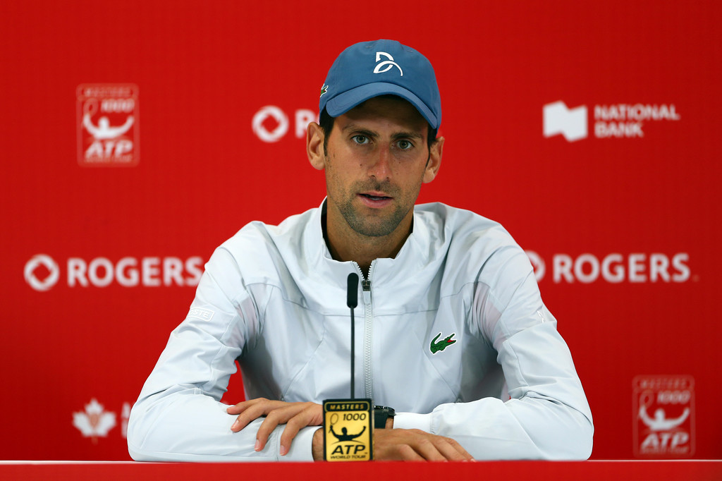 Novak Djokovic a Octavos de Final del Masters 1000 de Toronto