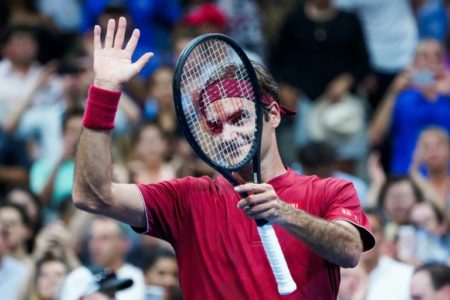 Roger Federer sembrado número dos de la ATP, no tuvo problemas para pasar a siguiente ronda. Foto AFP