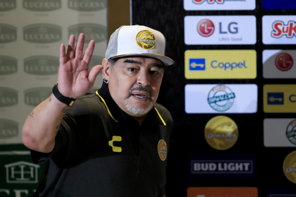 Maradona debuta con Dorados de Sinaloa en fútbol mexicano