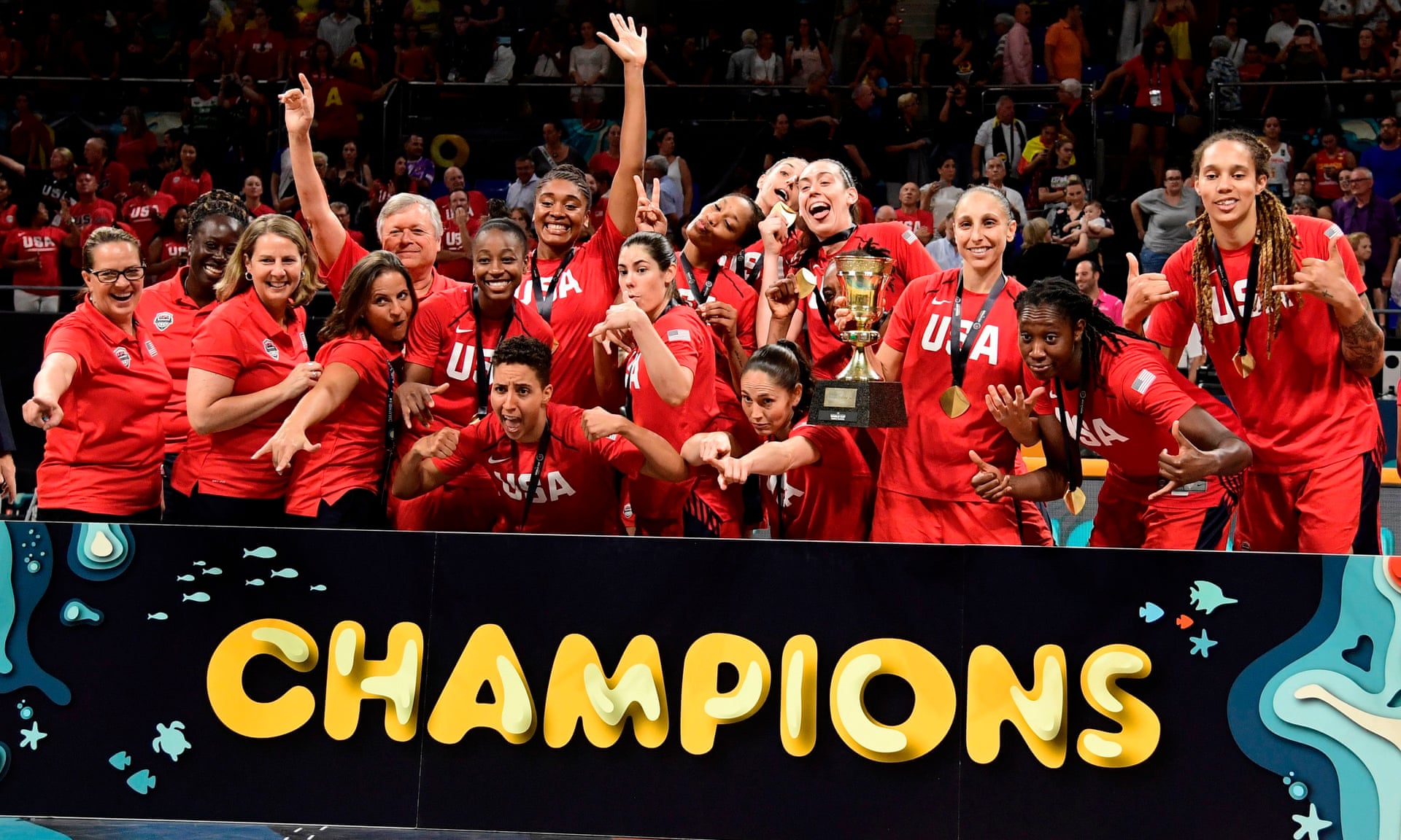 Estados Unidos se proclama campeón mundial de baloncesto femenino