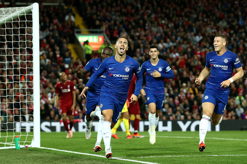 Chelsea "tumba" a Liverpool en Anfield por Copa de la Liga