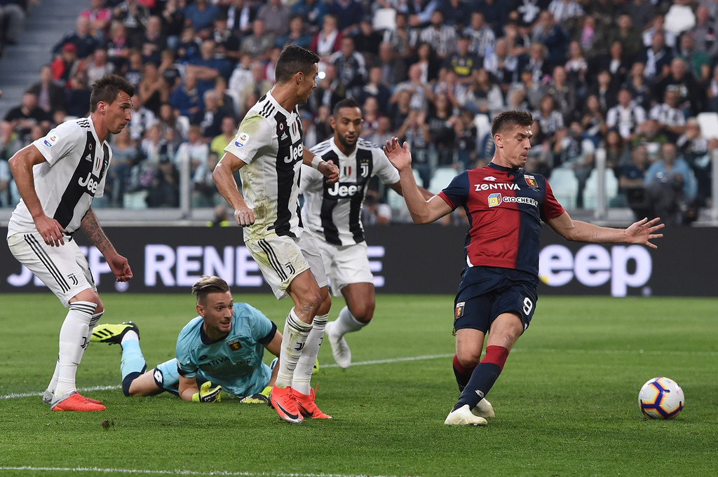 Juventus cede los primeros puntos en la Seria al empatar con Genoa