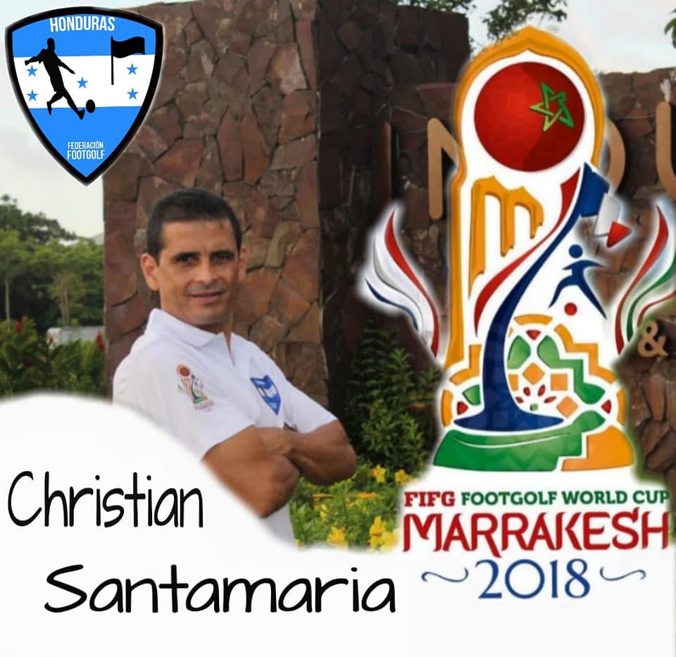 Christian Santamaría es uno de los representantes de Honduras.