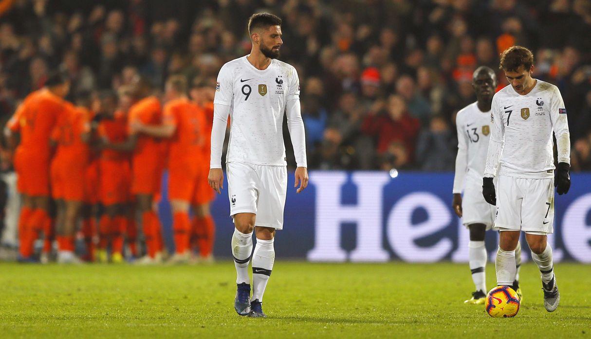 Holanda le pega al campeón Mundial; Alemania desciende