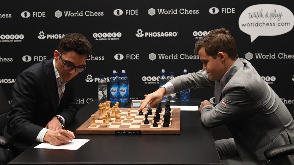 Carlsen y Caruana dan lugar a un final fascinante del Mundial de Ajedrez