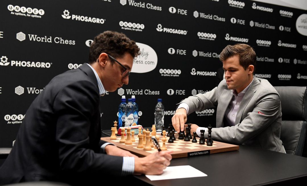 Caruana no resiste la presión de "Thor" Carlsen que mantiene título