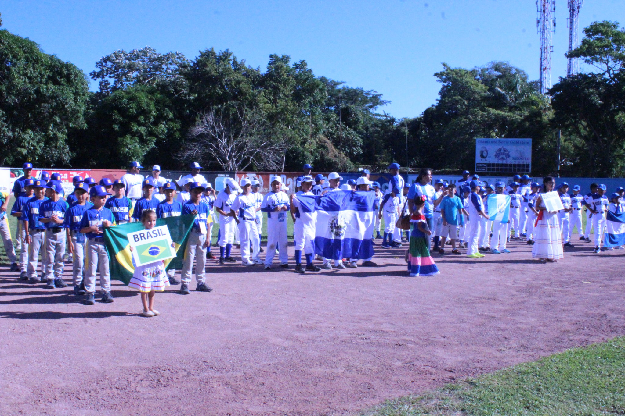 Se inauguró el Panamericano de Béisbol Sub10 en Polideportivo Rangers