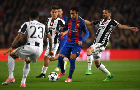 Neymar vistiò los colores del Barcelona y ganò una Champions League con los blaugranas. Foto Getty
