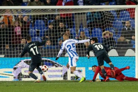 Leganés venció al Madrid en Butarque pero no le ajustó. Foto AFP