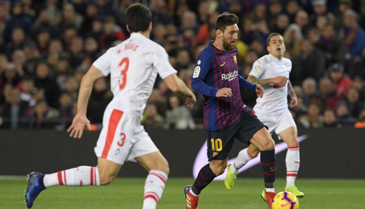 Un Lionel Messi de "400" lidera al FC Barcelona a la victoria sobre Eibar