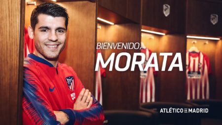Alvaro Morata emprende una nueva aventura con el Atlético. Fto ATM