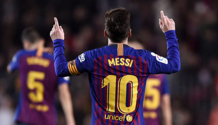 Lionel Messi hizo su gol 400