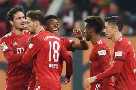 Bayern sacó un gran triunfo en el Derbi bávaro. Foto