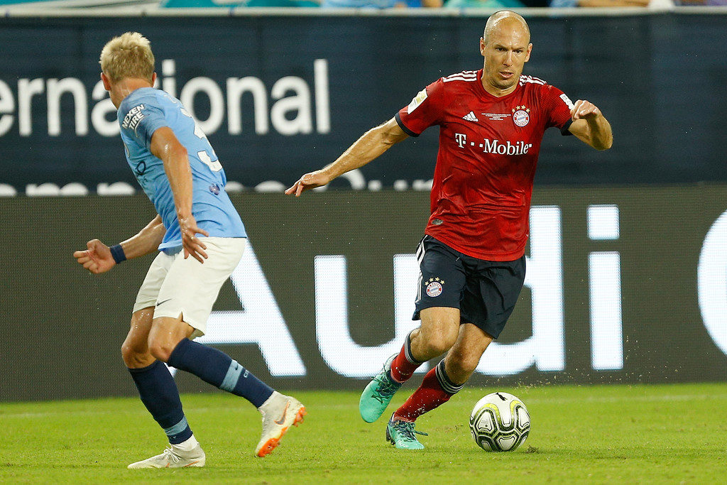 Arjen Robben está viviendo su última temporada con Bayern Múnich. Foto Getty