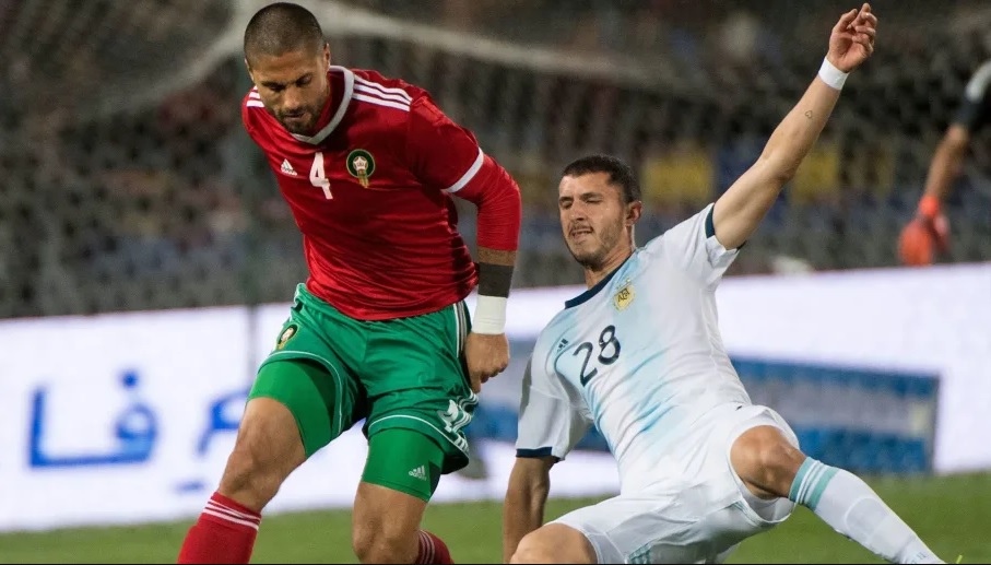 Argentina venció a Marruecos con muchas dificultades. Foto AP