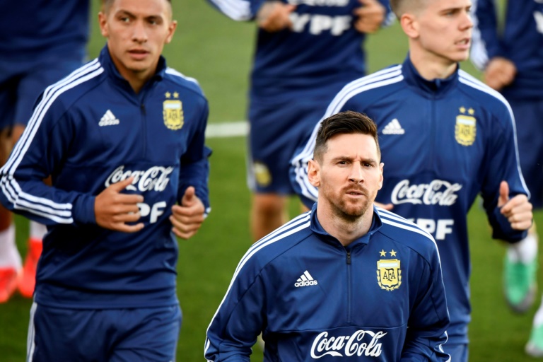 Lionel Messi acapara la atención de la Albiceleste en Madrid
