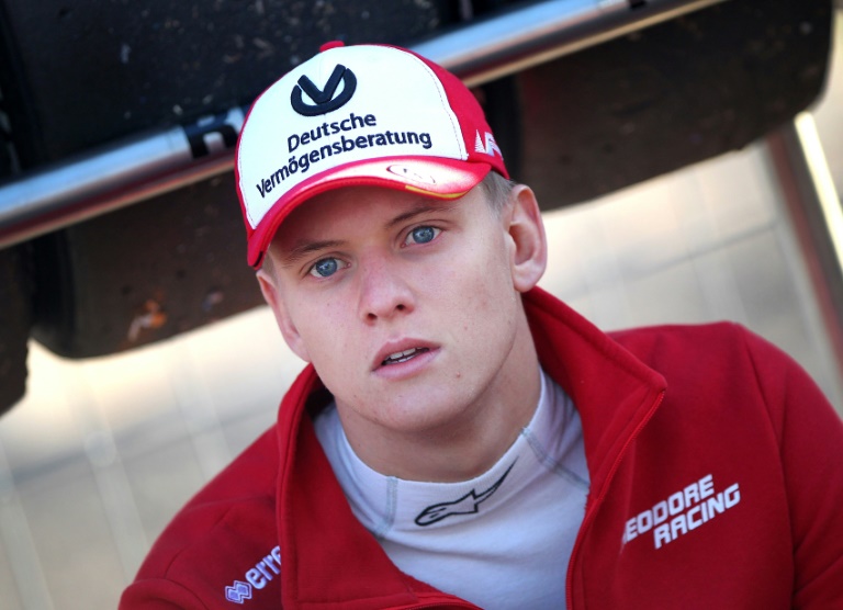 Mick Schumacher, el 14 de octubre de 2018 en el circuito de Hockenheim