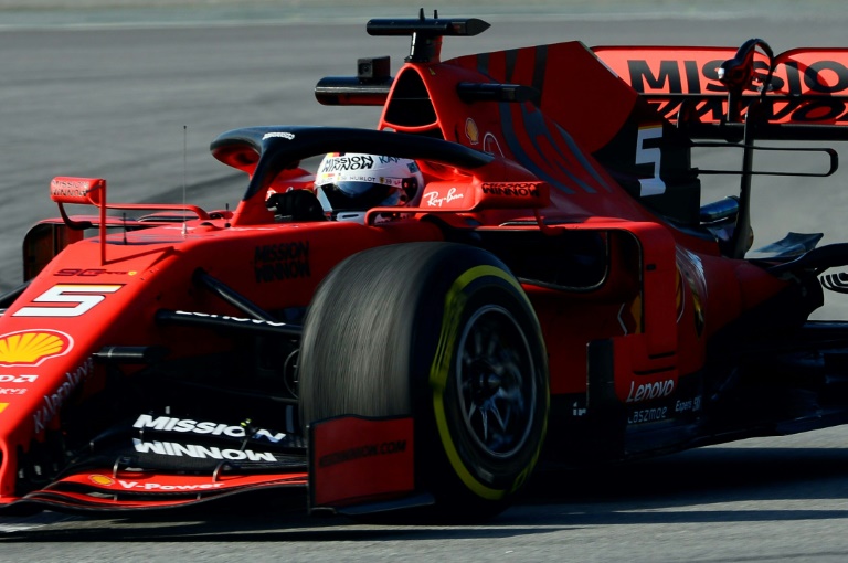Sebastian Vettel el más rápido de los ensayos en Montmeló