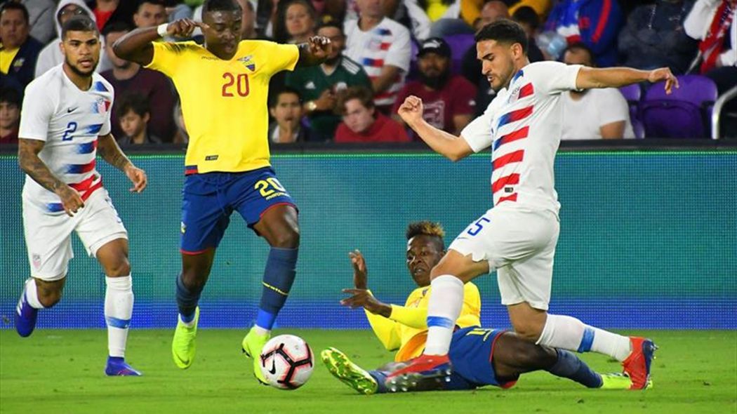 Ecuador tropieza ante Estados Unidos previo a partido ante la Bicolor