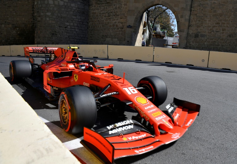 Ferrari domina los terceros libres del GP de F1 en Bakú