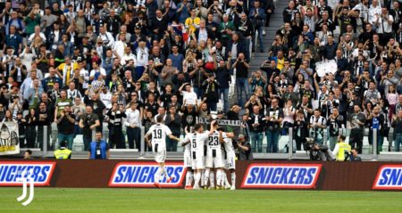 Récord: Juventus obtuvo su octavo scudetto consecutivo, quinto con Allegri. Foto EFE