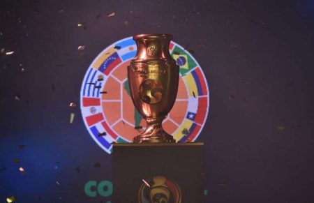La Copa América 2020 se jugará en Argentina y en Colombia. AFP
