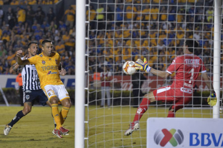 Monterrey pegó primero en la ida de la final. Foto Getty