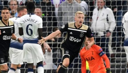 En el encuentro de ida, disputado en Londres, el Tottenham sucumbió ante el Ajax. Foto AP