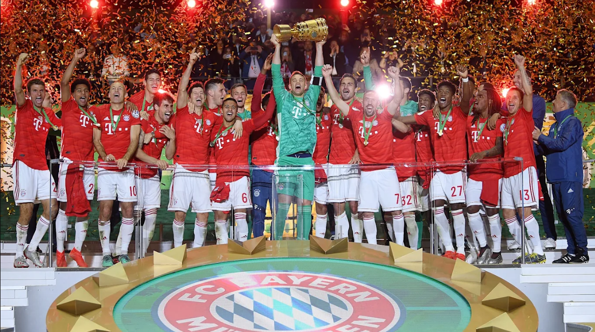 Bayern gana la Pokal y cierra una temporada de menos a mas