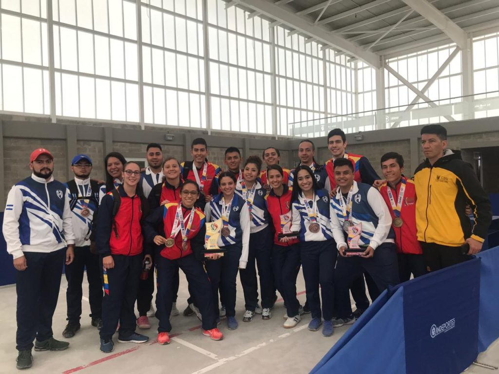 Equipo de Tenis de Mesa de Honduras en Colombia 2019.