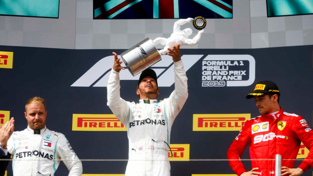 Lewis Hamilton y Mercedes imparables en el GP de Francia de F1