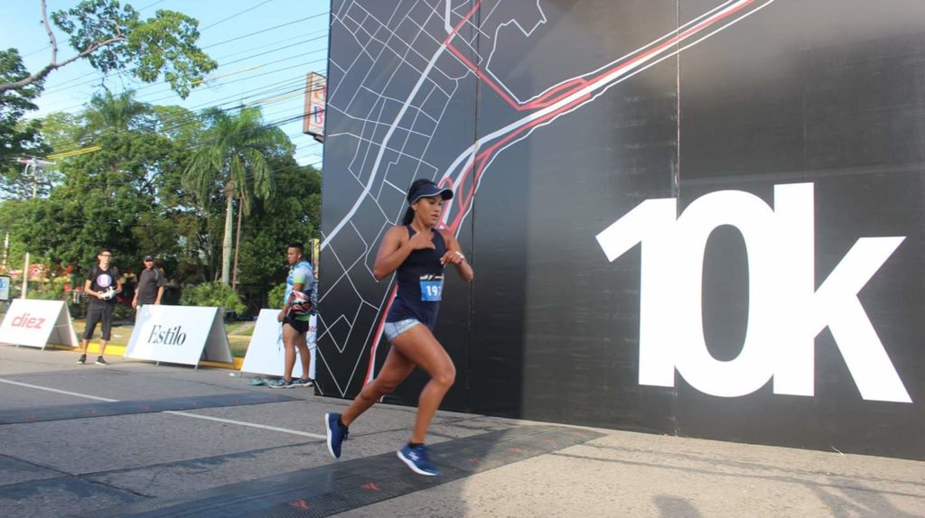 Aldy González: de dar agua a campeona nacional de atletismo de fondo