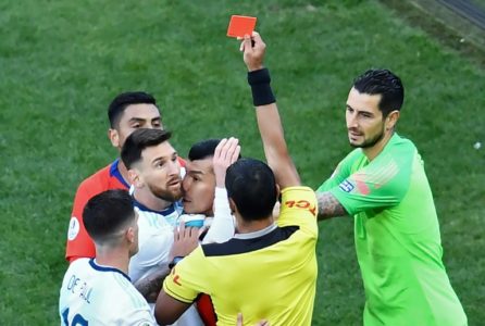 Messi ataca a la Conmebol y opaca la final de Copa América