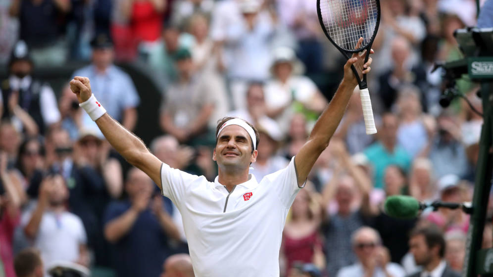 Roger Federer se cita junto a Djokovic en la final de Wimbledon