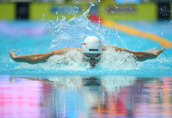 Kristof Milak pulverizó el récord de Phelps. Foto EFE